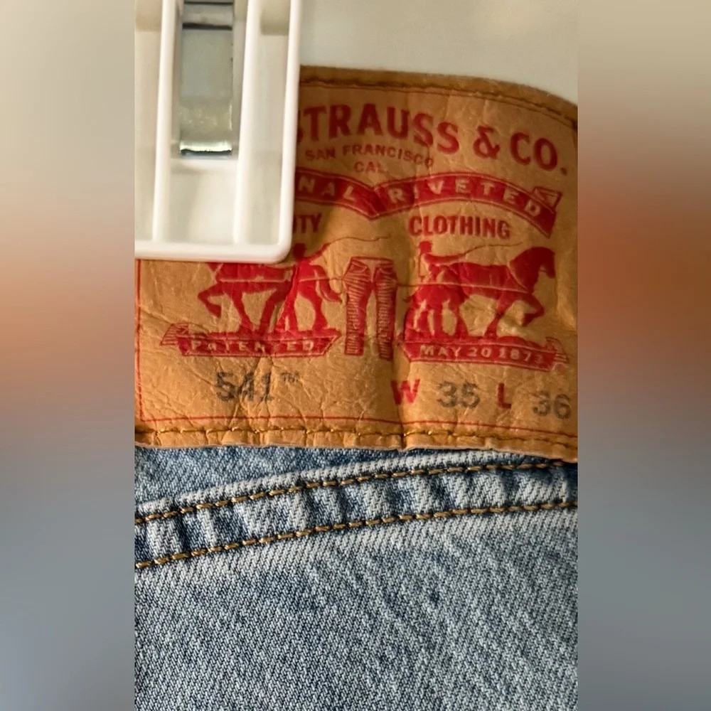 Levi's Men's Classic Blue Straight Jeans